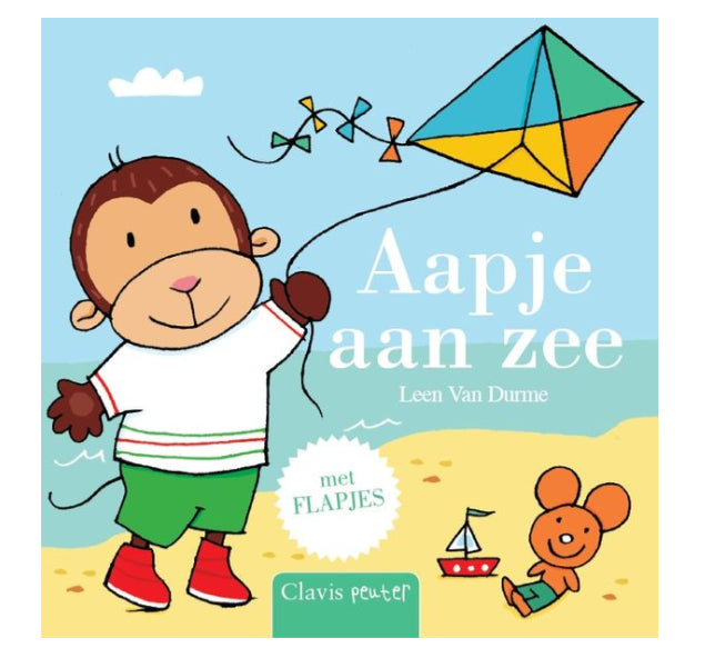 Clavis - Flapjesboek - Aapje aan zee