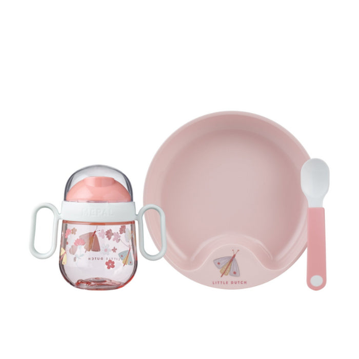 Mepal - set babyservies mio 3-delig - flowers & butterflies