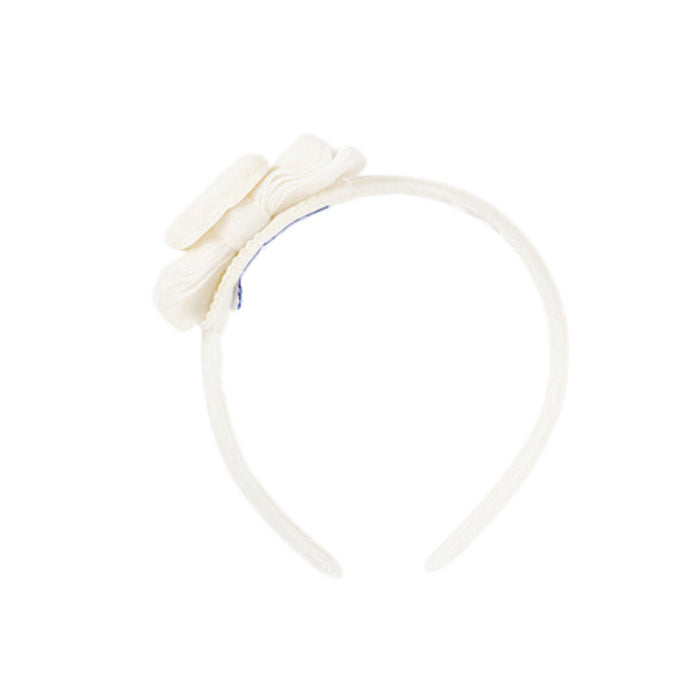 Mayoral - Haarband / Diadeem in ivory teddy