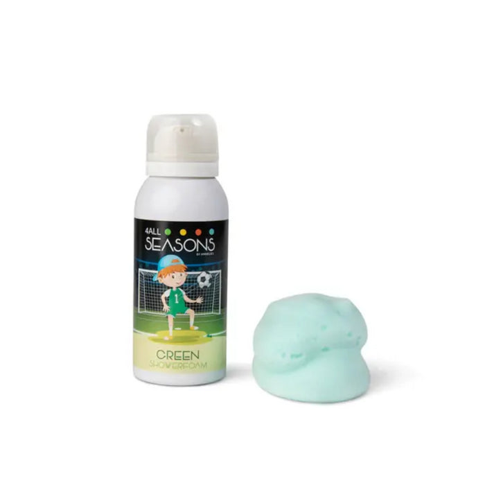 4All Seasons - Shower Foam Green voetbal 100ml