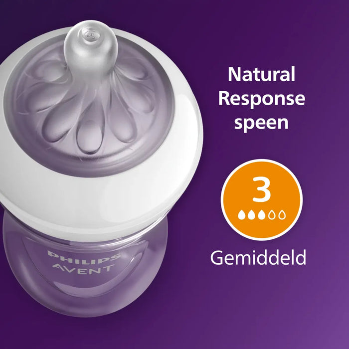 Avent - Natural 3.0 zuigfles 260 ml Duo
