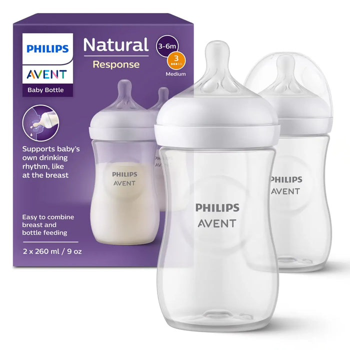 Avent - Natural 3.0 zuigfles 260 ml Duo
