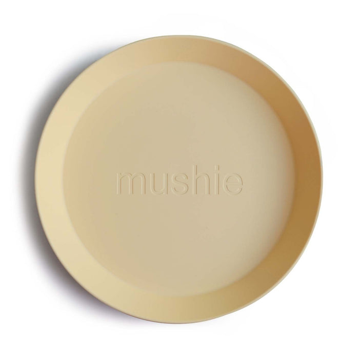 Mushie - Bord Rond Pale Daffodil (2 Pcs)