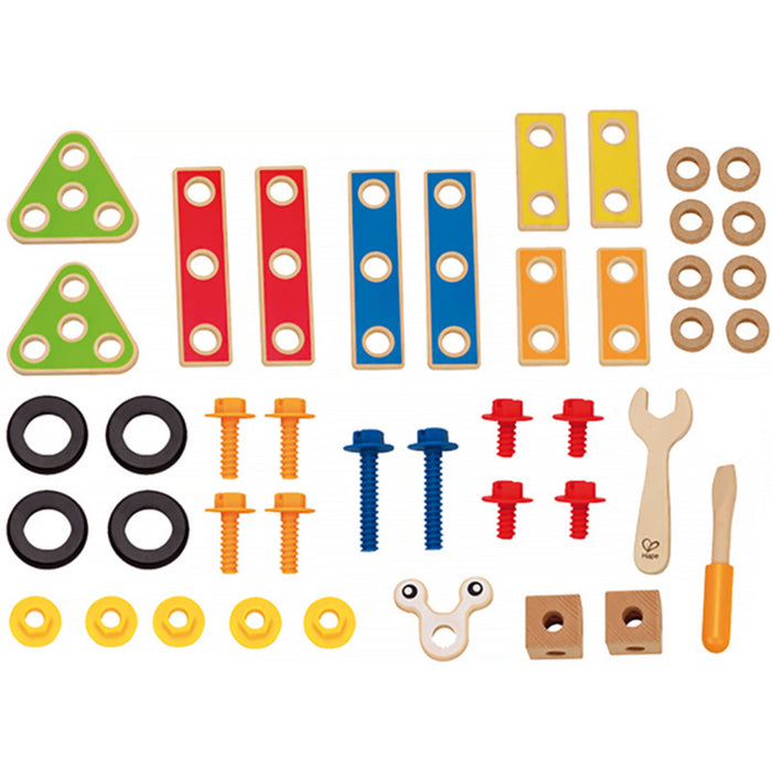 Hape - Basis Bouwset 42 Pcs