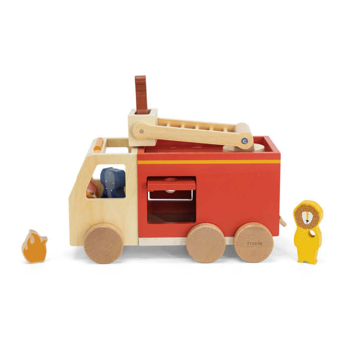 Trixie  - 36-495 | Wooden fire truck