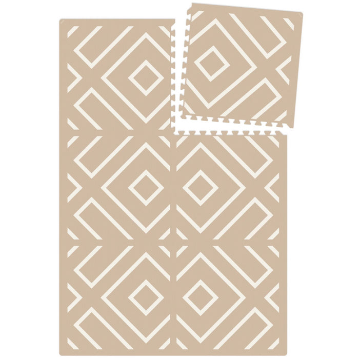 Eeveve -  Puzzle Mat Modern Blocks - Desert Sand