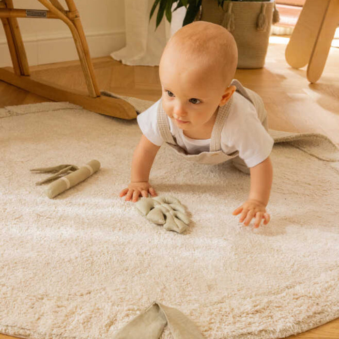 Lorena Canals - Wasbaar tapijt bamboo sensorial leaf