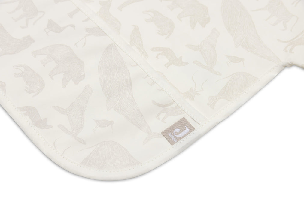 Jollein - Slab Waterproof Met Mouw Animals - Nougat