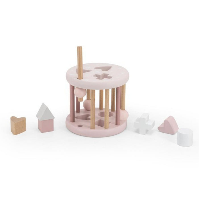 Label Label - Shape Sorting Wheel - Pink