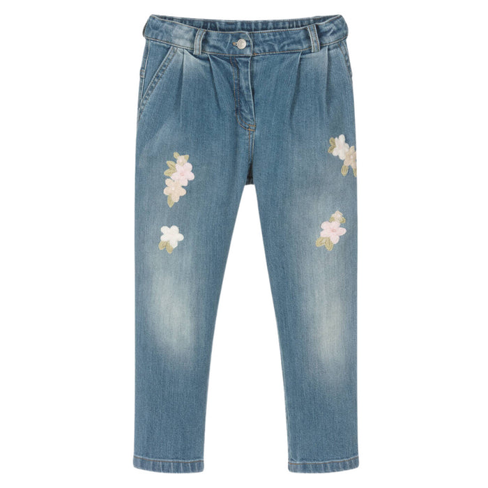 Lapin House - Jeans met bloemetjes