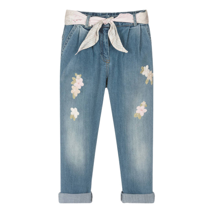 Lapin House - Jeans met bloemetjes