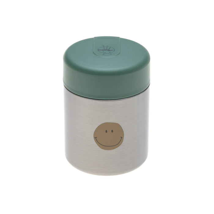 Lassig - Food Jar Happy Rascals Smile Green