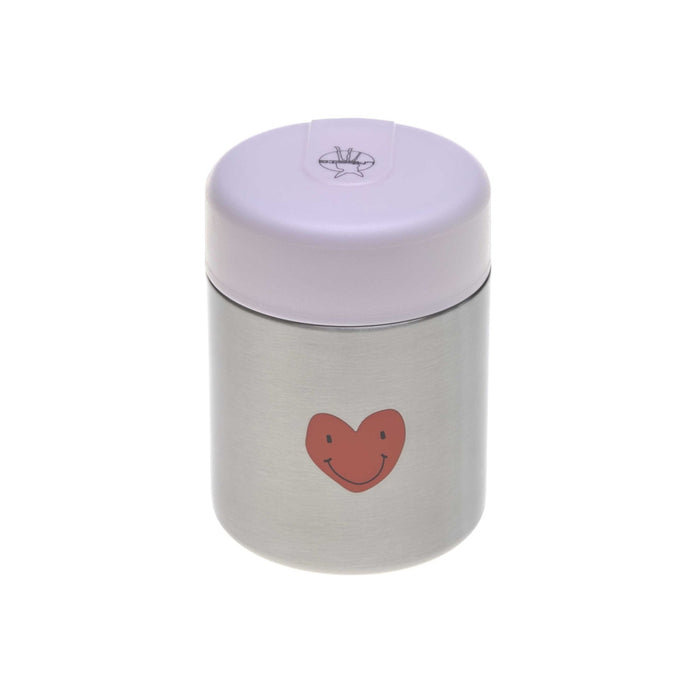 Lassig - Food Jar Happy Rascals Heart Lavender