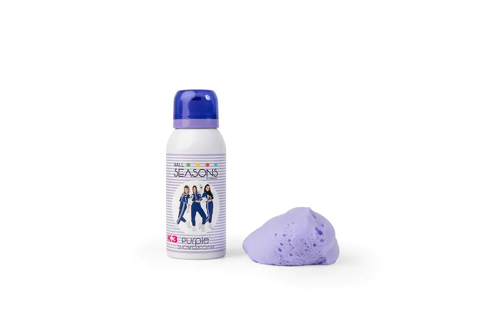 4All Seasons - Purple Shower Foam K3 3 Biggetjes 100ml