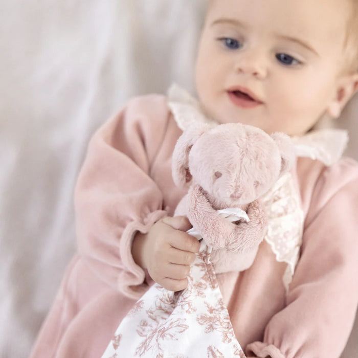 Tartine et Chocolat - Doudou Lapin Toile de Jouy