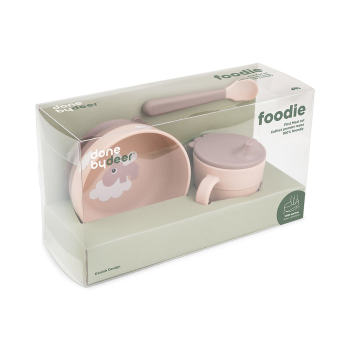 Done by Deer - Foodie first meal set Happy clouds Powder