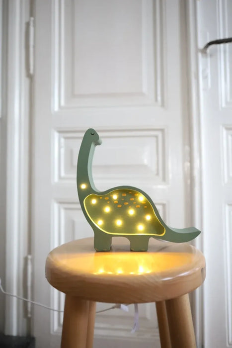 Little Lights - Dino Mini Lamp - Military Green