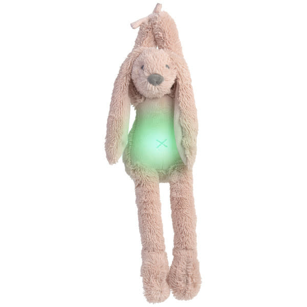 Happy Horse - Rabbit Richie Nightlight with soothing sounds roze