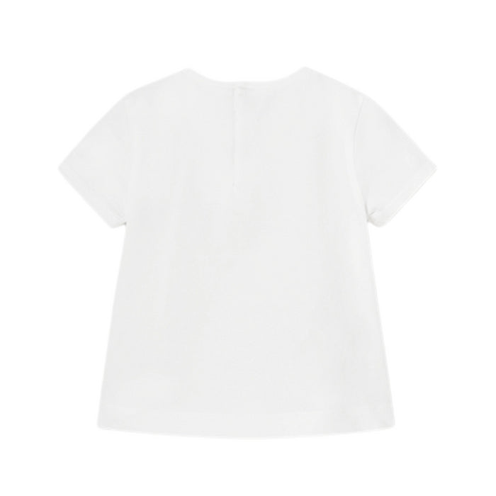 Mayoral - Basic s/s t-shirt - Natural