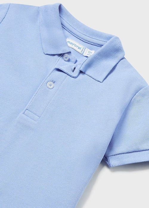 Mayoral - Basic s/s polo - Ocean