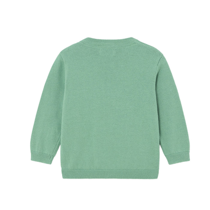 Mayoral - Basic cotton jumper - Eucalyptus