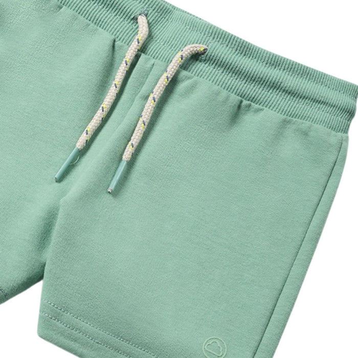 Mayoral - Basic fleece shorts - Eucalyptus