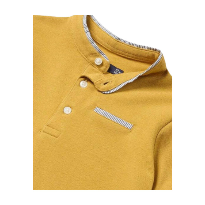 Mayoral - Polo s/s mao neck - Ochre