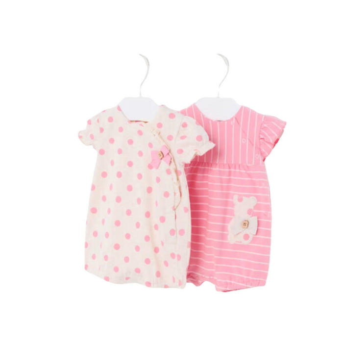 Mayoral - Set of 2 short rompers - Nectar