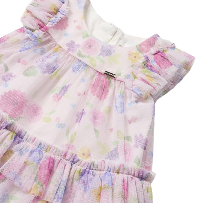 Mayoral - Tulle printed dress - Lullaby ro