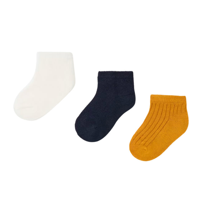 Mayoral - 3 socks set - Ochre