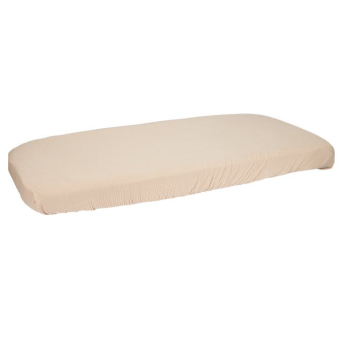 Little Dutch - Hoeslaken hydrofiel 70 x 140/150 cm Beige