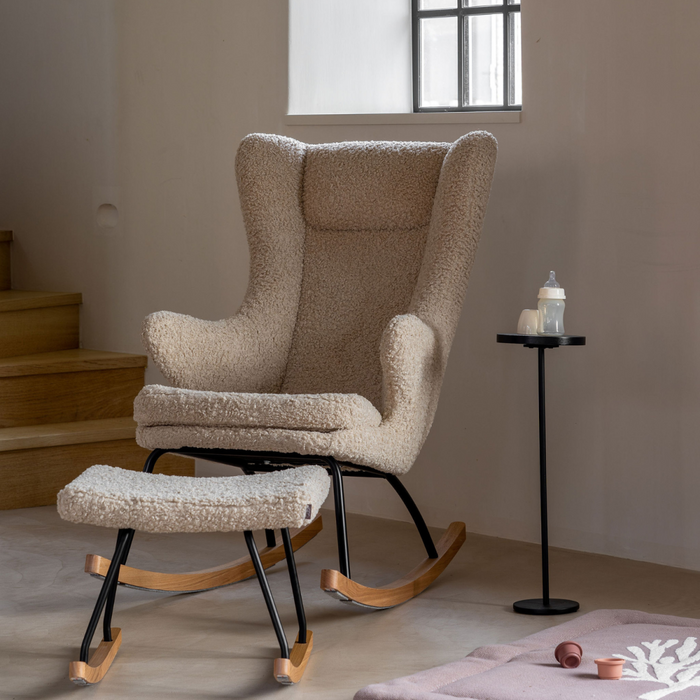 Quax - ROCKING ADULT CHAIR DE LUXE Teddy - SHEEP