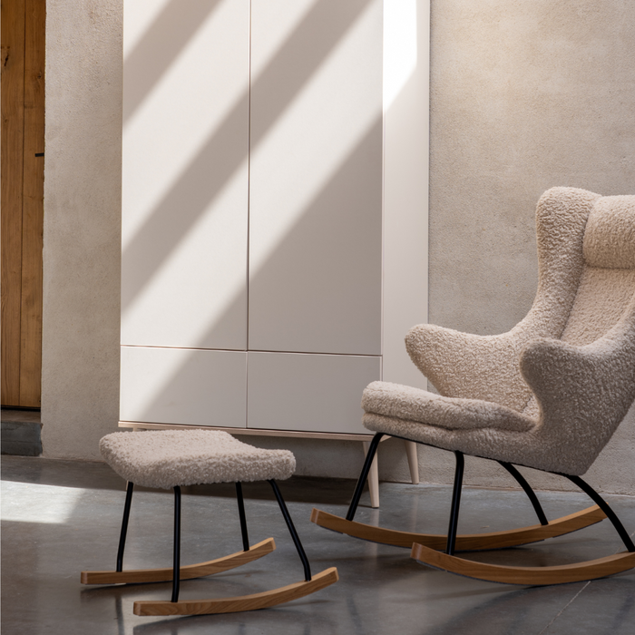 Quax - ROCKING ADULT CHAIR DE LUXE Teddy - SHEEP