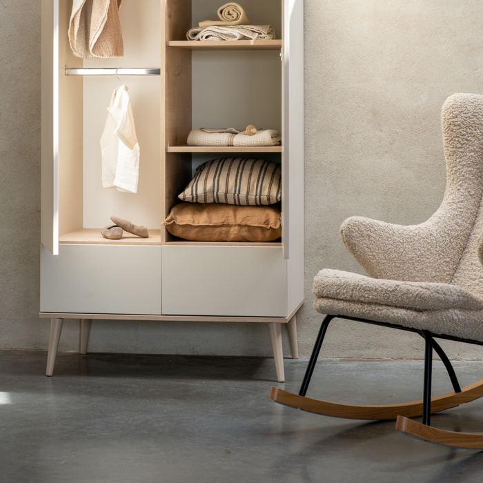 Quax - ROCKING ADULT CHAIR DE LUXE Teddy - SHEEP