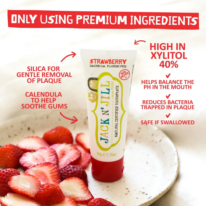 Jack N'Jill - Natural Toothpaste Strawberry