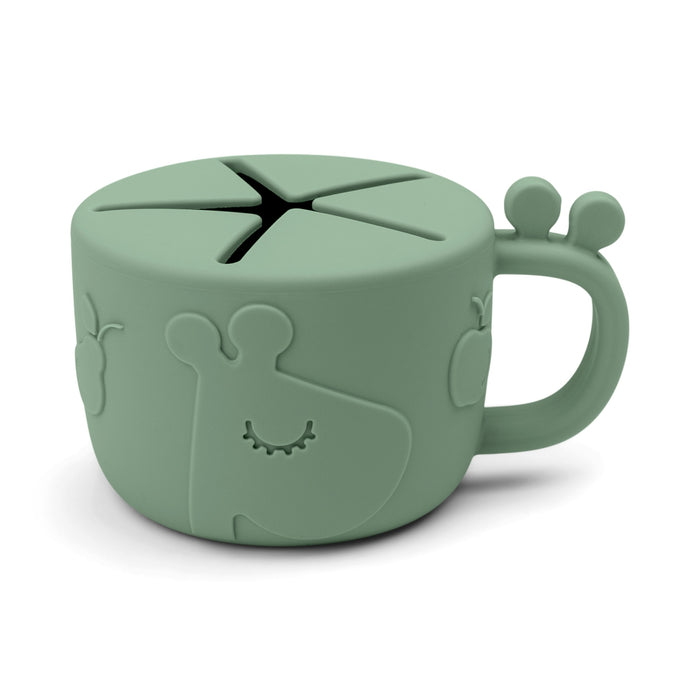 Done by Deer - Peekaboo snack cup Raffi Green