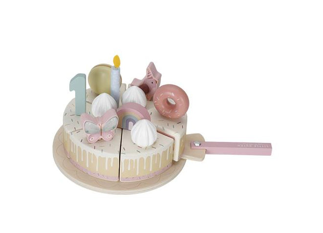 LD Toys - LD Verjaardagstaart roze FSC