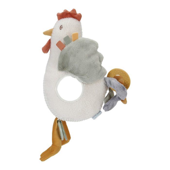 LD - Activiteitenknuffel kip 25cm Little Farm