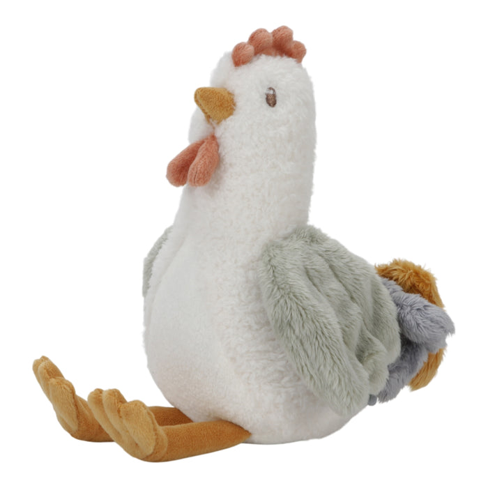 LD - Knuffel Kip 17cm Little Farm