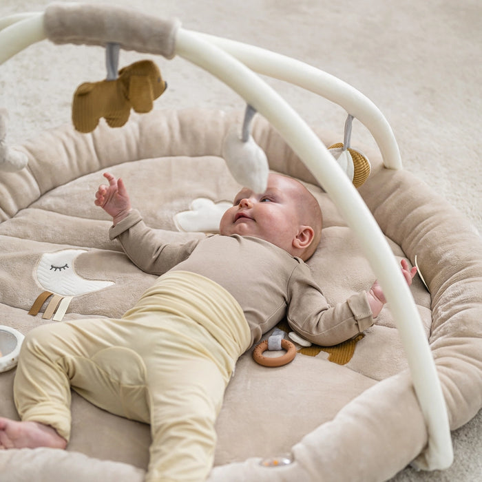 Nattou - CHARLIE - Stuffed playmat with arches
