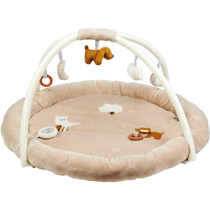 Nattou - CHARLIE - Stuffed playmat with arches