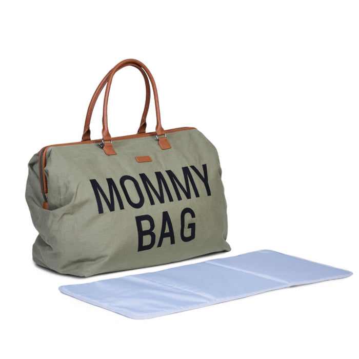 Childhome - Mommy Bag ® Verzorgingstas - Canvas - Kaki