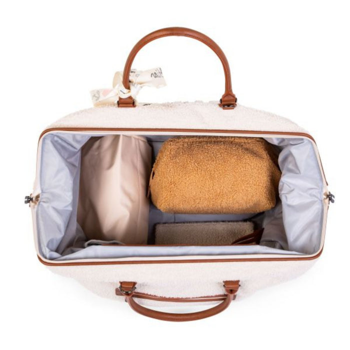 Childhome - Mommy Bag ® Verzorgingstas - Teddy Ecru