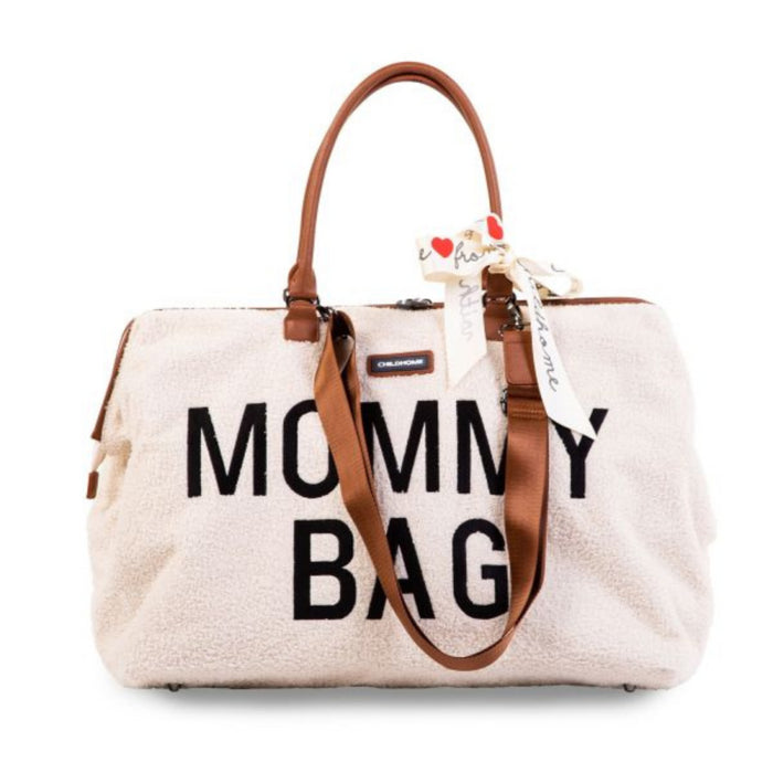 Childhome - Mommy Bag ® Verzorgingstas - Teddy Ecru