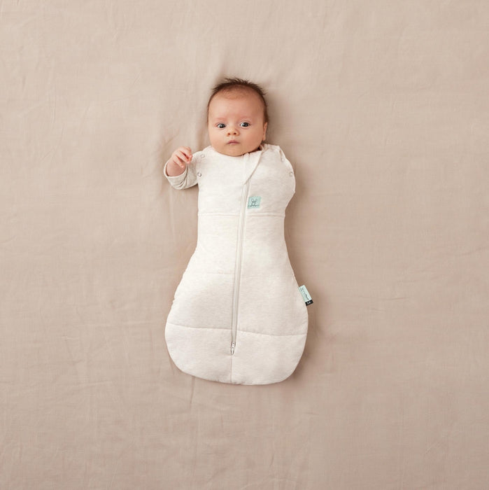 Ergopouch - Cocoon inbaker slaapzak Tog 2.5  Oatmeal Marle - 0-3M