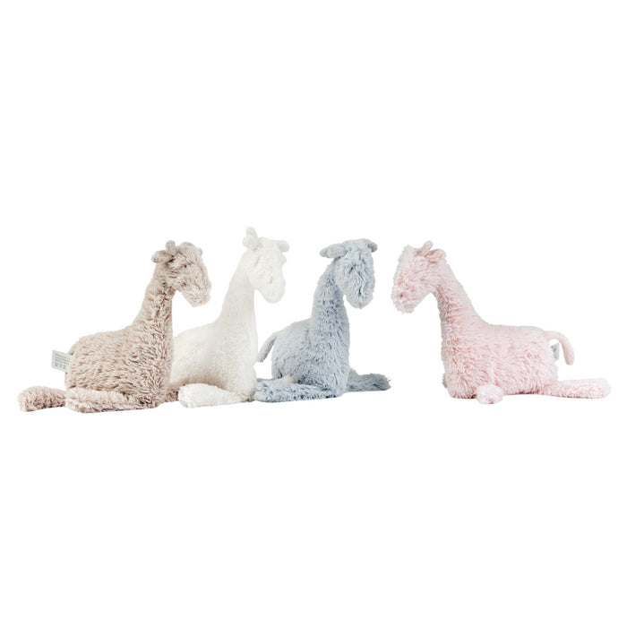 Théophile & Patachou - Knuffels - Doudou giraf lichtblauw