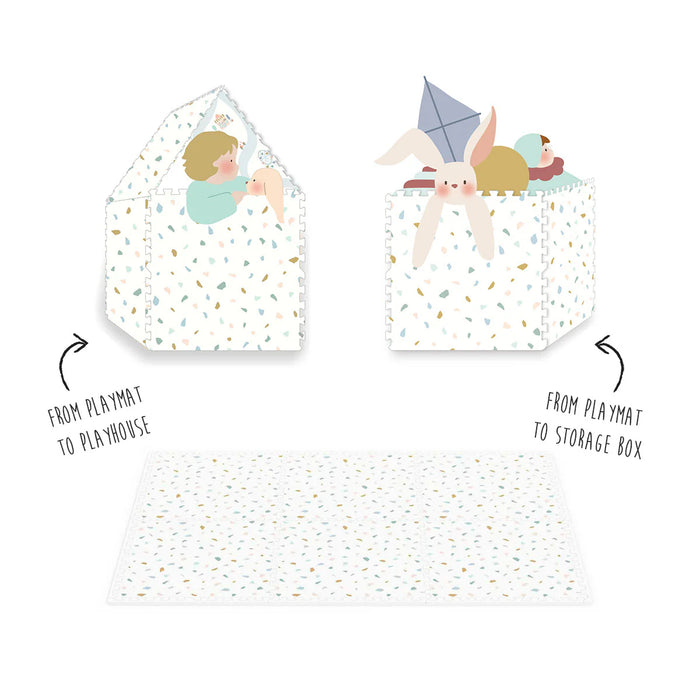 Play & Go - Eevaa - Village (120 x 180 cm - 6 tiles)