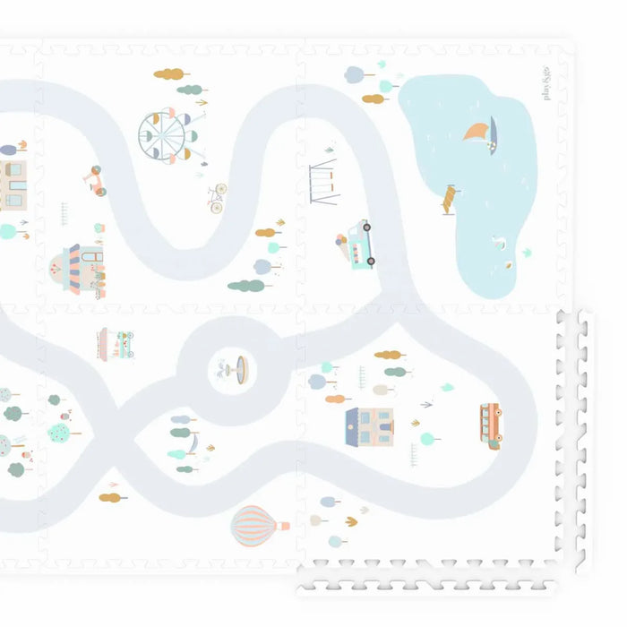 Play & Go - Eevaa - Village (120 x 180 cm - 6 tiles)