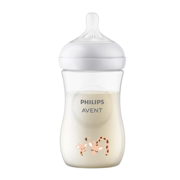 Avent - Natural 3.0 zuigfles 260 ml Giraf