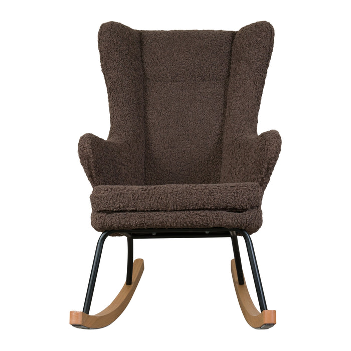 Quax - ROCKING ADULT CHAIR DE LUXE Teddy- BISON